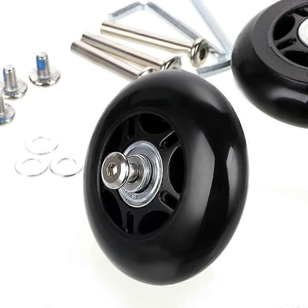 70 mm x 24 mm reservedeler til koffert, 2 stk.