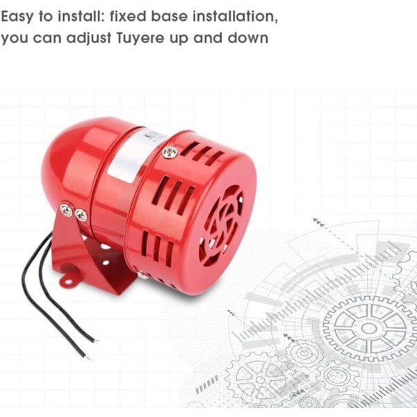 Motoralarm Mini vindspinner Motoralarm Vindspinner Motoralarm Summer - MS-190, 220V, 1 stk