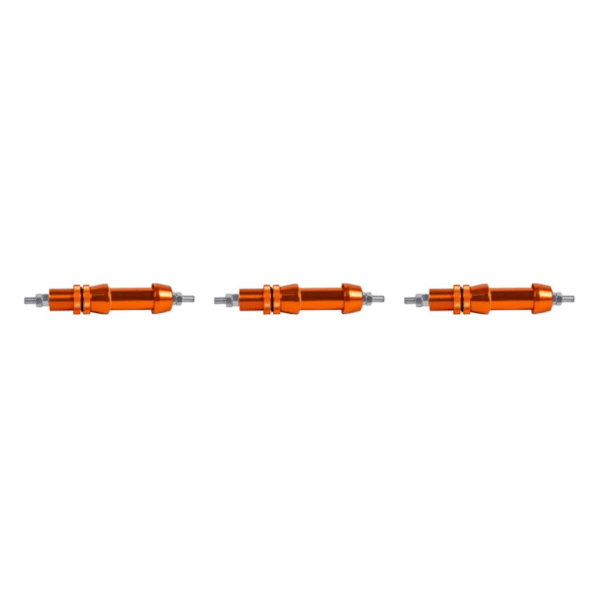 1/2/3/5 Aluminium Legering Bowfishing Flue Fiskestang Hjul Mount Hjul Orange 21x3.5x3.5cm[GKS] Orange 21x3.5x3.5cm 3Set