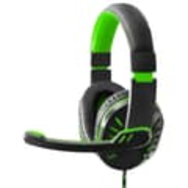 Esperanza - Gaming headset, Crow - Grön