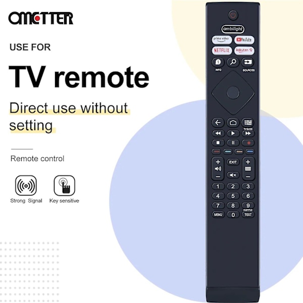 Til Philips 7900 Series 43pus7906/12 Smart Tv Fjernbetjening 398gr10bephn0041bc Brc0984501/01 50pus7956/12 55pus7906/12