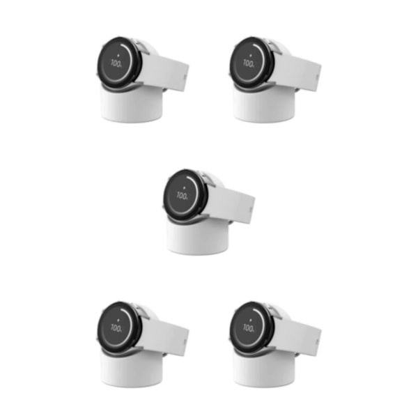 1/2/3/5 Praktisk og multifunksjonell ladestativ for klokke hvit[GKS] white 5PCS