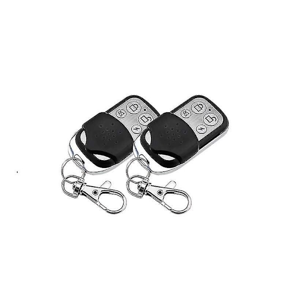 Wireless remote control 4-button metal key ring