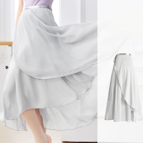 Tutu Lang Skjørt HVITT White