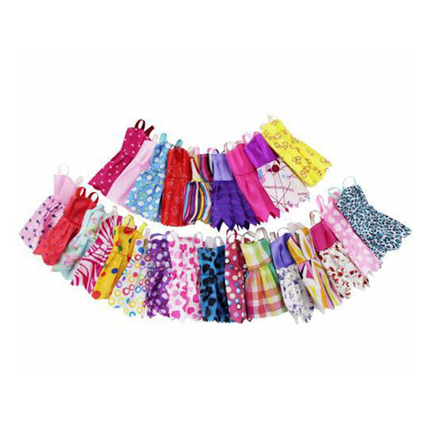 Minimekko Käsilaukut Kruunu Henkari Lasit Nuken Vaatteet Nukke Ac 35PCS