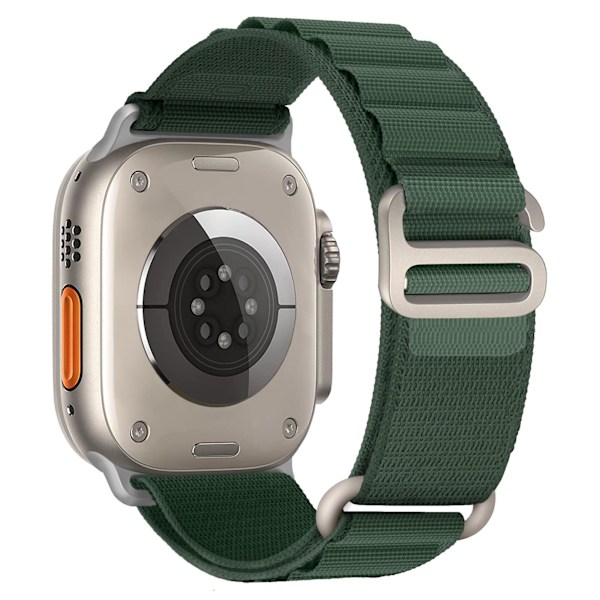 For Apple Watch Ultraliwatch S8/7/65 Apple Watch Loop Armbånd 42/44/45/49mm green