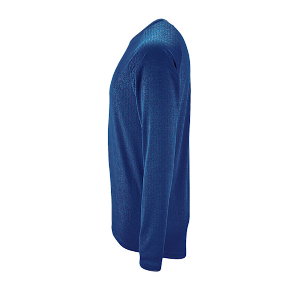 SOLS Herr Sporty Langarmet Performance T-skjorte S Royal Blue Royal Blue Royal Blue S