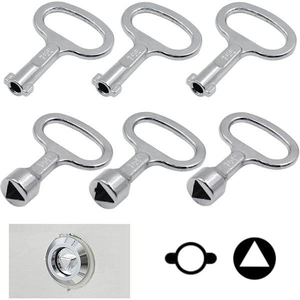 Spanner kolmion muotoinen hylsy 6 osaa Kolmion muotoinen avain Kolmion muotoinen avain
