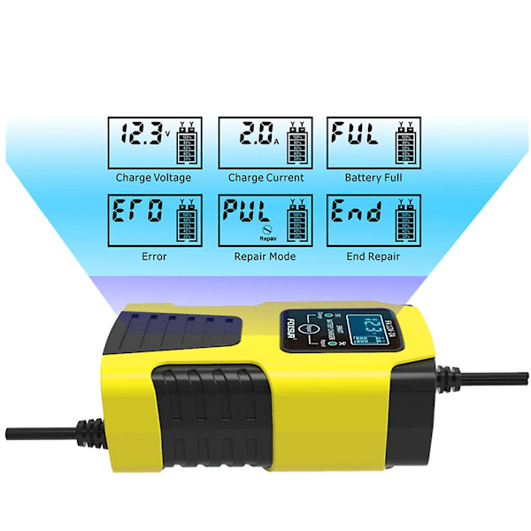 12V 6V Bil Motorsykkel Jump Starter Bærbar Booster Strøm Batterilader