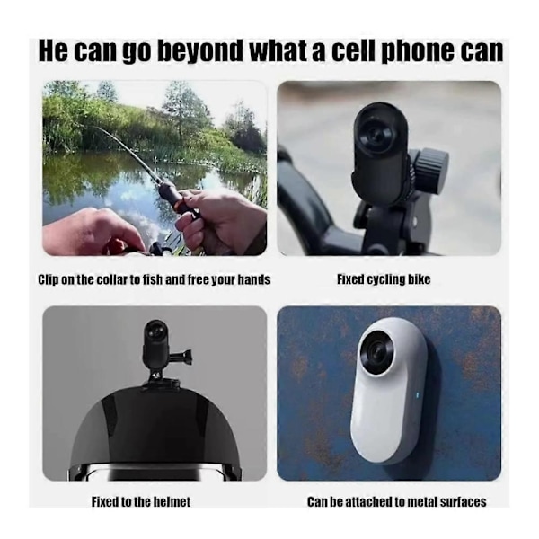 Catcam Pro, Katt Cam Pro 2.0, HD 1080p Videokamera Mini Halsbandskamera - Perfekt