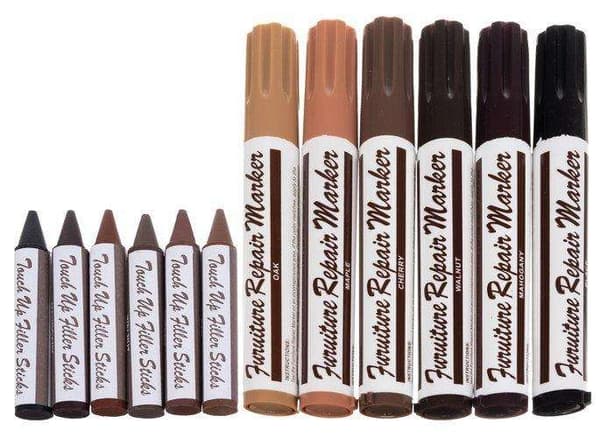 Møbel- og panelreparasjonsstift - 12-pakning Multicolor multicolor