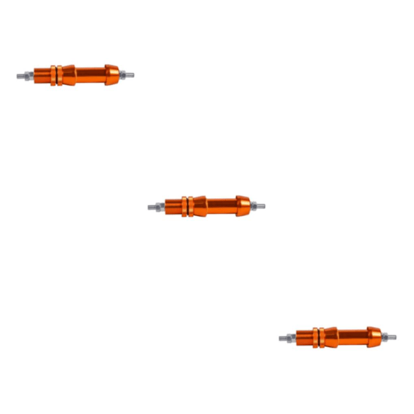 1/2/3/5 Aluminium Legering Bowfishing Flue Fiskestang Hjul Mount Hjul Orange 21x3.5x3.5cm[GKS] Orange 21x3.5x3.5cm 3Set
