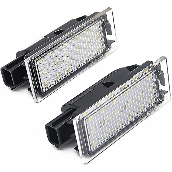 LED license plate lighting for Renault Megane RENAULT Clio Twingo