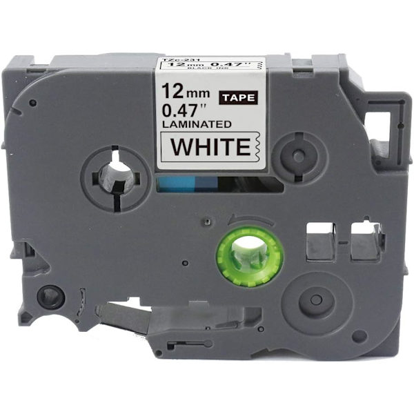 Kompatibel etikettape-erstatning for TZe-231 TZ-231 lamineret