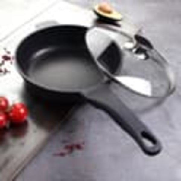 Paistinpannu marmoripinnoitteella ja lasikannella - 24 cm