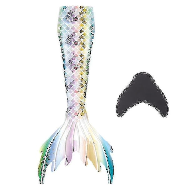 Mermaid Tails för simning: för barn och vuxna, monofindesign, havsnöje, poollek, fantasibadtillbehör, strandäventyrsutrustning