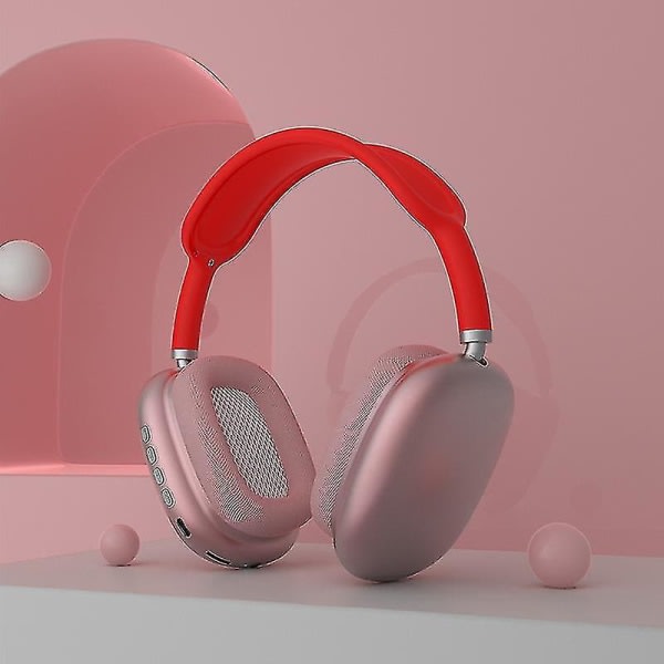 Hörlurar Trådlös brusreducerande Musik Hörlurar Stereo Bluetooth Hörlurar P9 Hörlurar Bluetooth Hörlurar (gröna) red