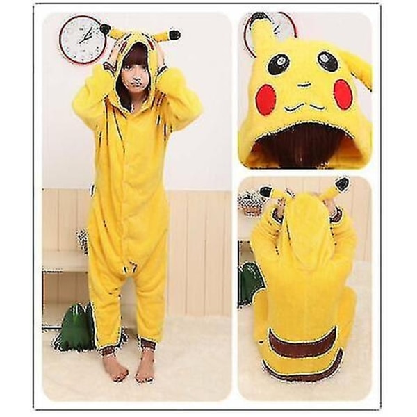 Halloween Unisex Onesie Kigurumi Hieno Pukeutumiskostyymi Hupparit Pyjamat Univaatteet -9-1 - Perfet Kiina Lohikäärme China Dragon XL for 180-190cm