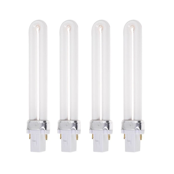 4 x 9w spiker UV-pære erstatning for 36w UV-herdelampe tørketrommel