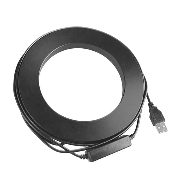 6\" LED Ring Light Dæmpbar USB 5500K Fyldlampe Light + Adapter