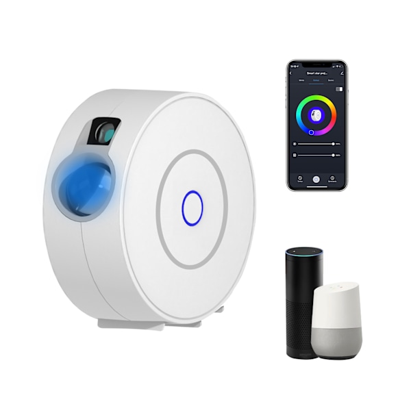 Galaxy Projektorlys, RGB-dæmpning Stjernehimmel Projektor Understøtter Alexa