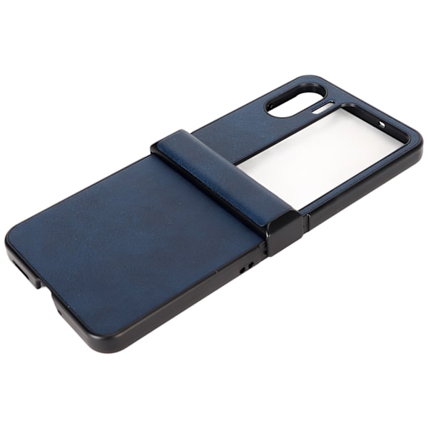 Fodral för Oppo Find N2 Flip i syntetiskt läder, ultratunt, stöttåligt mobilskydd för Oppo Find N2 Flip, blå