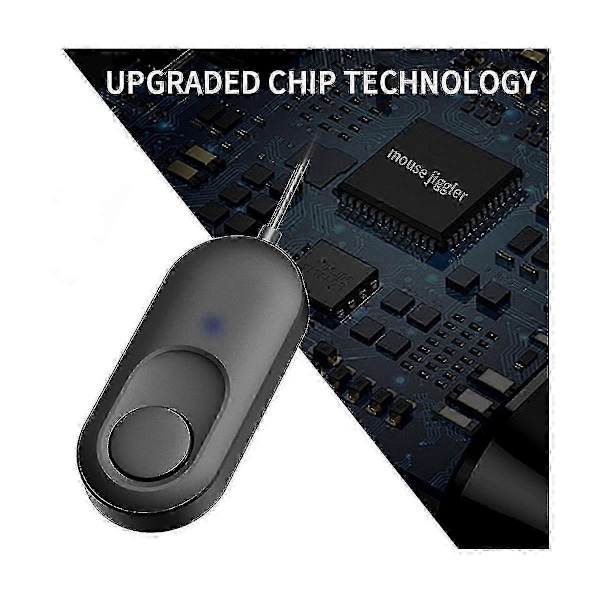 USB Mus Jiggler, Odetekterbar Musrörare Automatisk Simulator för att Förhindra Datorskärmens Viloläge - JA【GKS】