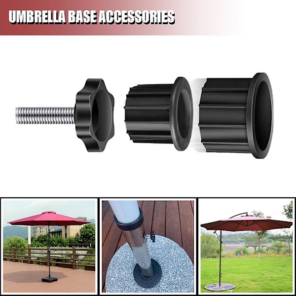 Parasolhul Ringprop Fleksibel Nem Installation Parasolfod til Pool Altan[GKS] One Set Of Base Brackets