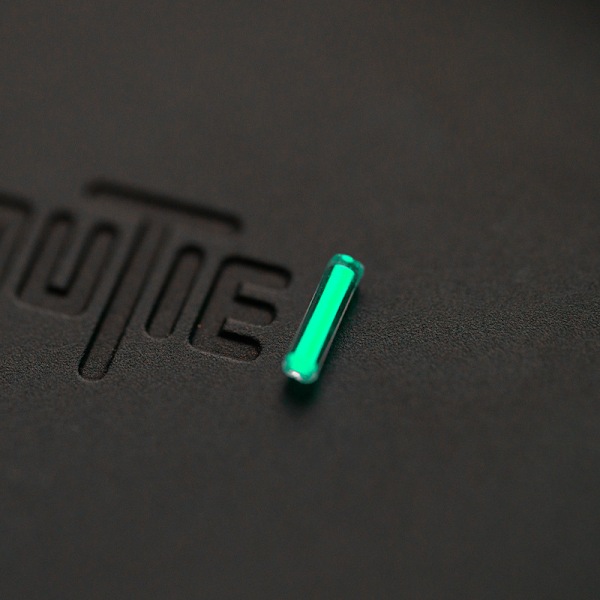 Tritium Gasrør Lysende Nødlys Udendørs EDC 1.5*6mm green