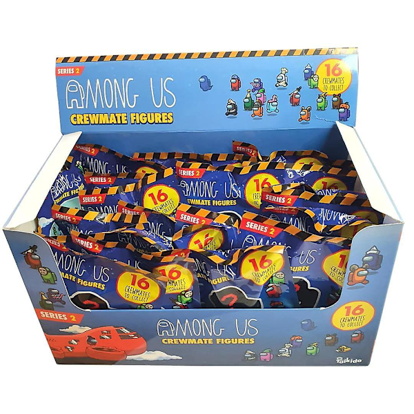 6-pakk Among Us Crewmate -hahmoja Mystery Bag S2