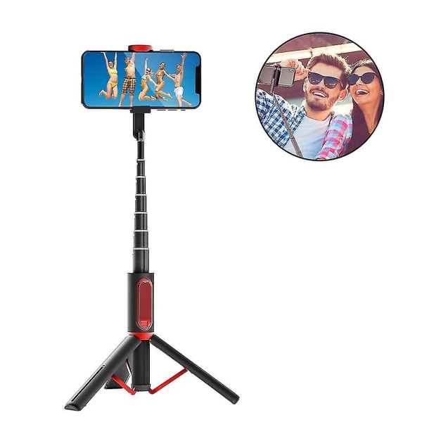 Island Island Selfie Stick Stativ Gimbal Stabilizer För Smartphone Med Trådlös Fjärrkontroll 360 Rotation Auto Balance Stabilizer Bärbar Telefon St