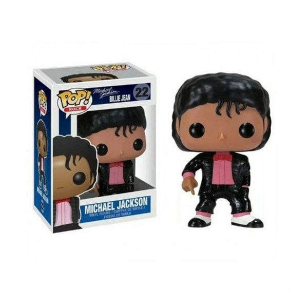 IC Funko!POP! World Dance King: Michael Jackson mustassa ja pinkissä