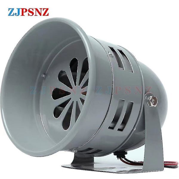 Metallmotorsiren Ms-290 12v 24v DC 110v 220v AC 110db Bilalarmsiren Horn Industriellt Larm Ljud Elektriskt Skydd（AC 110V）