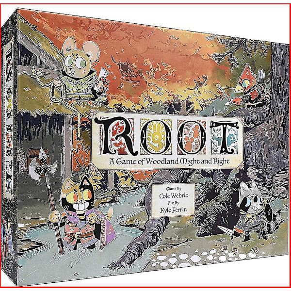 Root Leder Games Root Brädspel Maolin Yuanji Brädspel Strategispel Hög Kvalitet Basic Edition