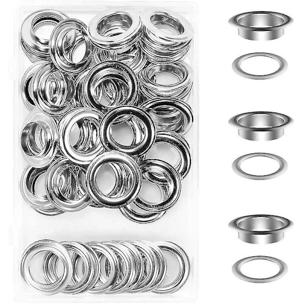 50 Öljetter Set 20mm Öljettsats För Canvas Presenning Reparation Tält-AD10-
