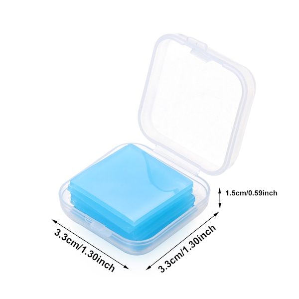 Diamantmaling Lim Clay Bor 3pcs Red&3pcs Blue