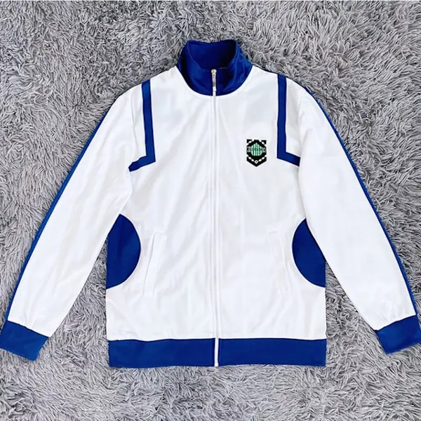 Blue Lock Anime Cosplay Kostym Reo Nagi Bachira Isagi Chigiri Sportkläder med full dragkedja Träningsoverall Tröja Huvtröja Daglig Klädsel endast jacka only jacket S