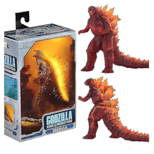 2021 Rød Neca Godzilla King Of The Monsters 18cm PVC Actionfigur Red