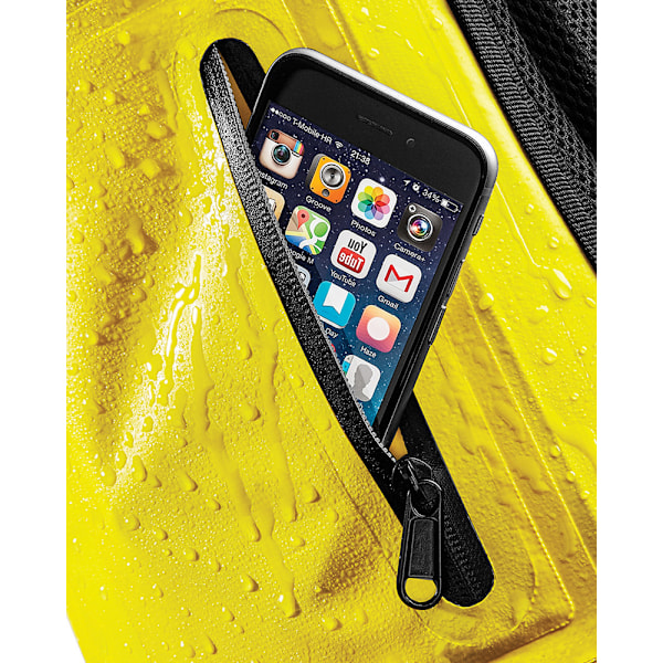 Quadra Submerge 25 Litran Vedenkestävä Reppu/Reppu Yksi Koko Keltainen/Musta Yellow/Black One Size