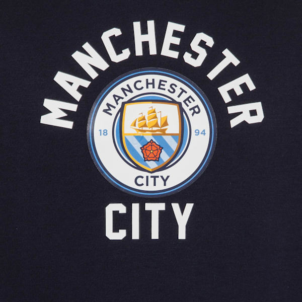 Manchester City Pojk Hoodie Fleece Grafik Officiell Fotbollspresent 150cm