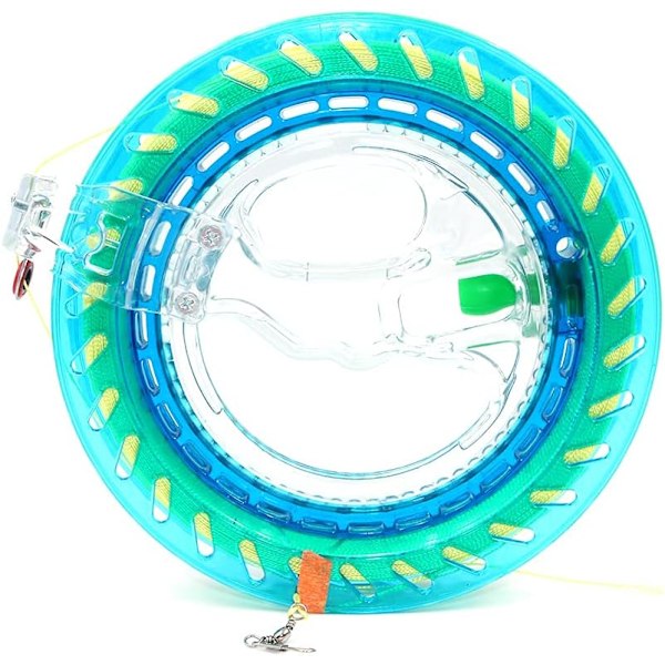 Kite Spole Rulle Handtag Kite Linu Rulle Flygande Kite Linu Rulle 18cm Utomhus Kite Tillbehör 300m Tråd[GKS]