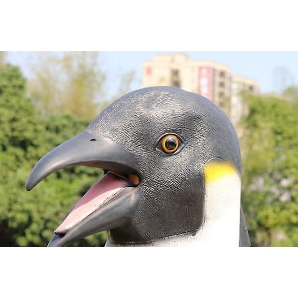 Penguin Mask Halloween Latex Animal Head Cover Cosplay[HkkK]