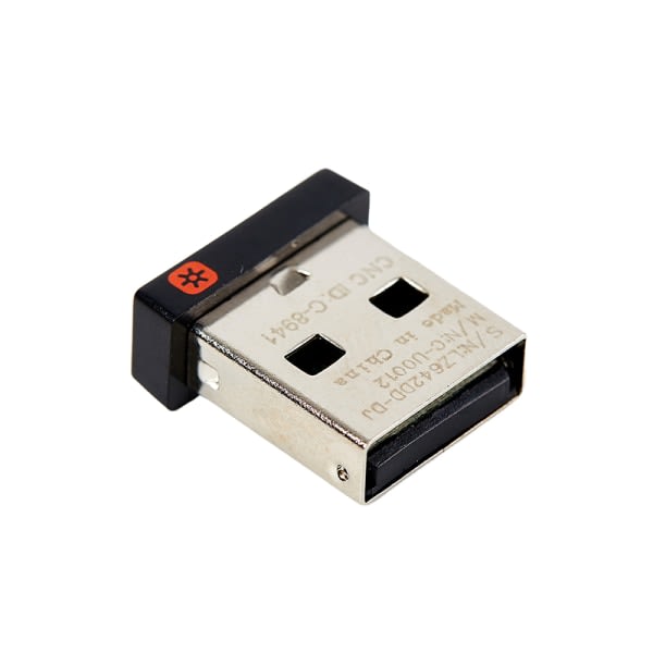 3 mm trådlös dongelmottagare Unifying USB Adapter Mus Tangentbord