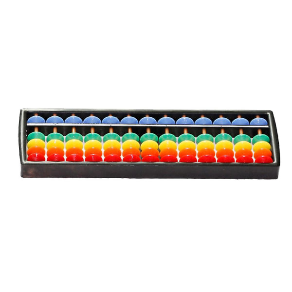 HHL Rods Färgglada pärlor Plast Abacus Aritmetic Soroban Kid's Calculating Tool Toy