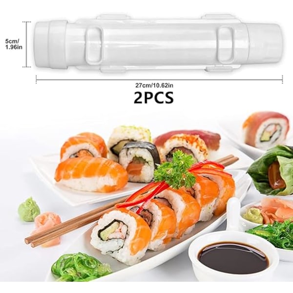 2 st Sushi bazooka, -DIY Sushi making, Sushi maker sushi kit