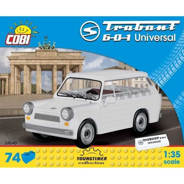 Trabant 601 Kombi - 74 parts 1/35 Cobi