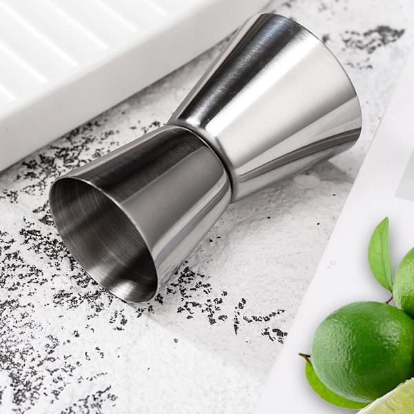 Mätkopp 25/50ml - 304 Rostfritt Stål Jigger Spritmätning