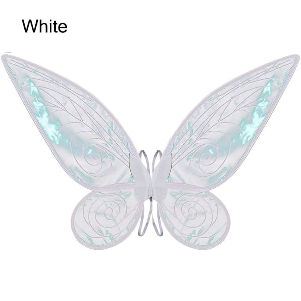 Halloween kostymer Fairy Wings Dress-Up Wings white