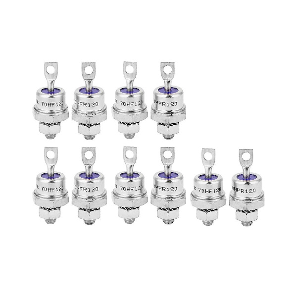 Par Likriktarspole 70HF120/70HFR120 70A 1200V Effekt Metall Bounce Typ Likriktardioder