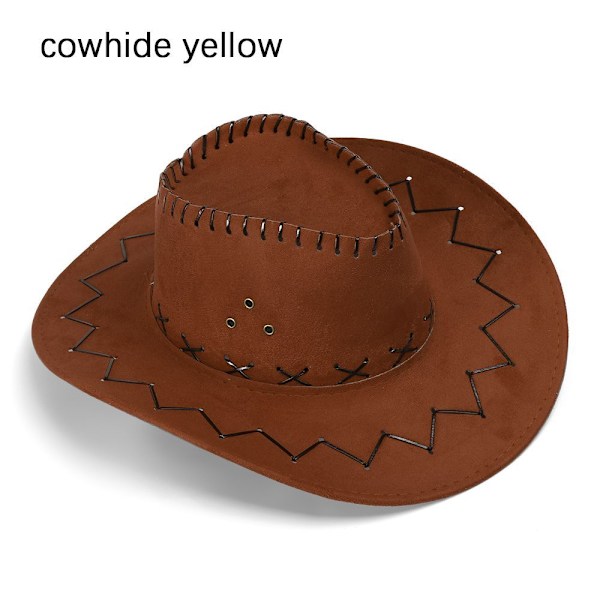 Cowboyhatter for menn og kvinner, westernhatter, ville, elegante, nøytrale kveg cattle Well,